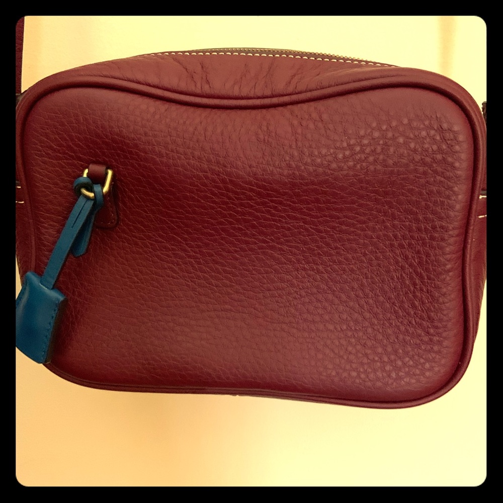 JCrew genuine leather crossbody bag